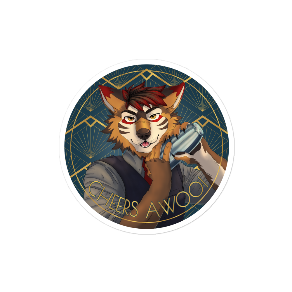 Cheers Awoo! Bubble-free Sticker